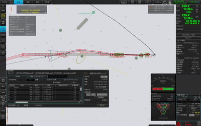 Maneuvering Support System display