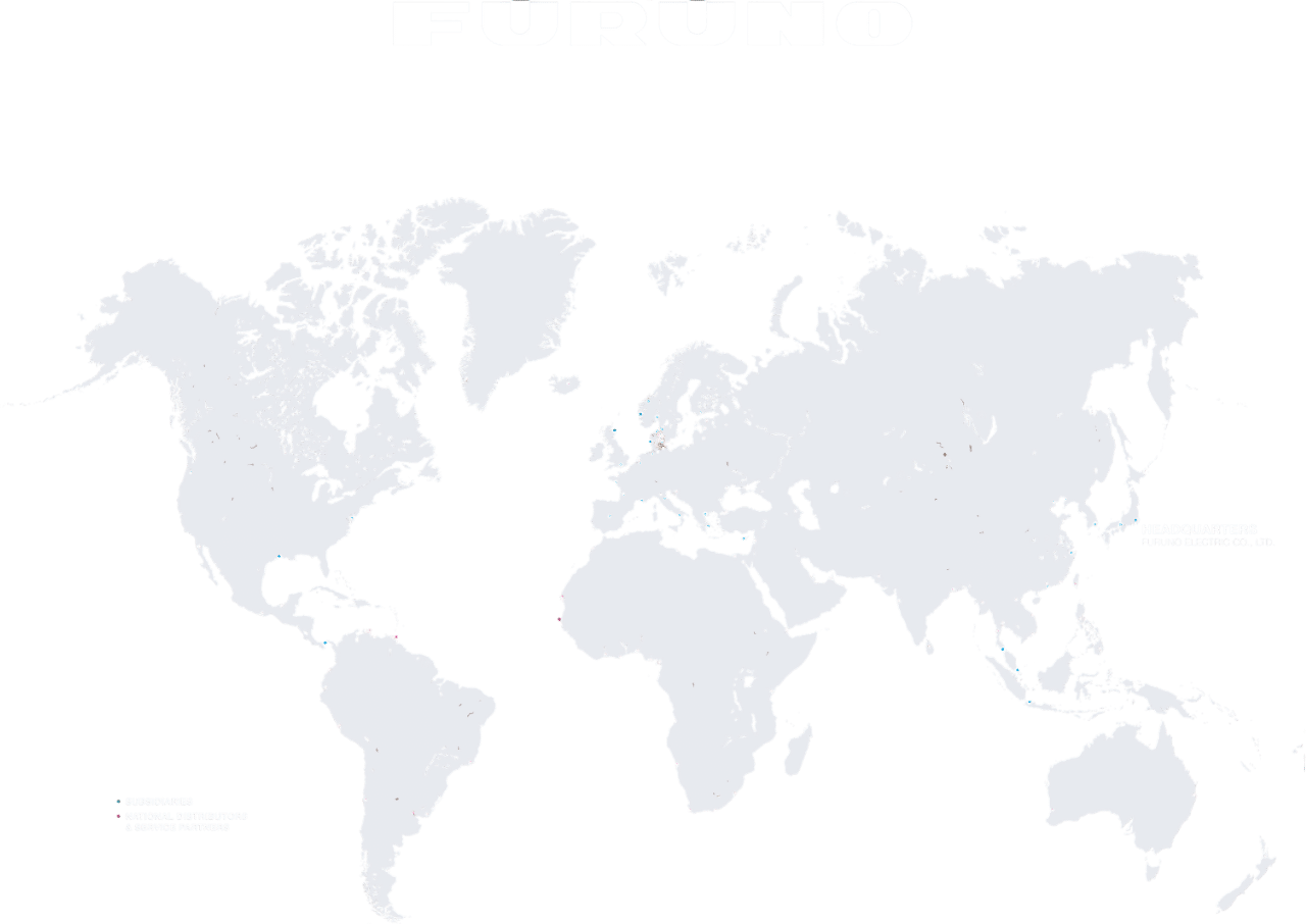 FURUNO WORLD MAP TRANSP LOW