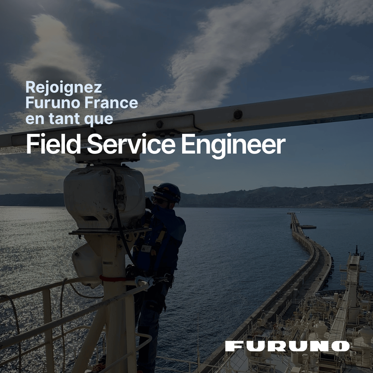 Rejoignez Furuno France en tant que Field Service Engineer