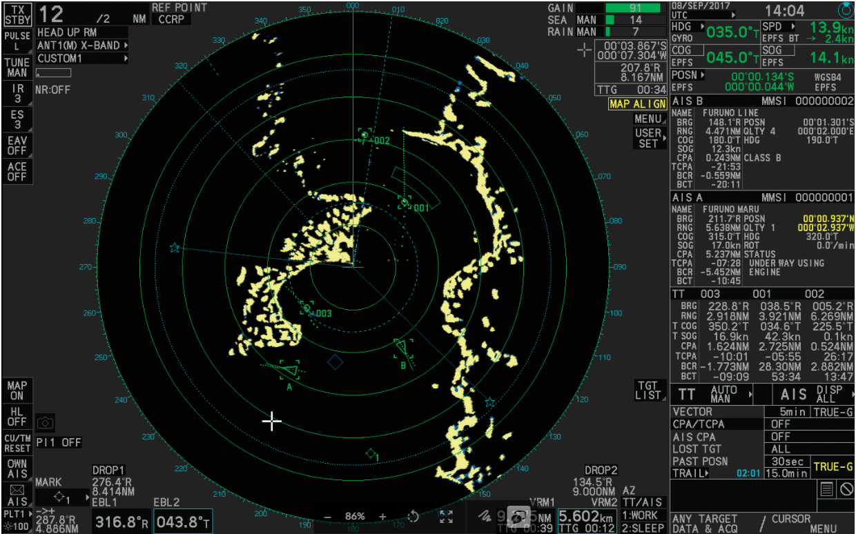 Radar maritimes sÃ©rie Model img6