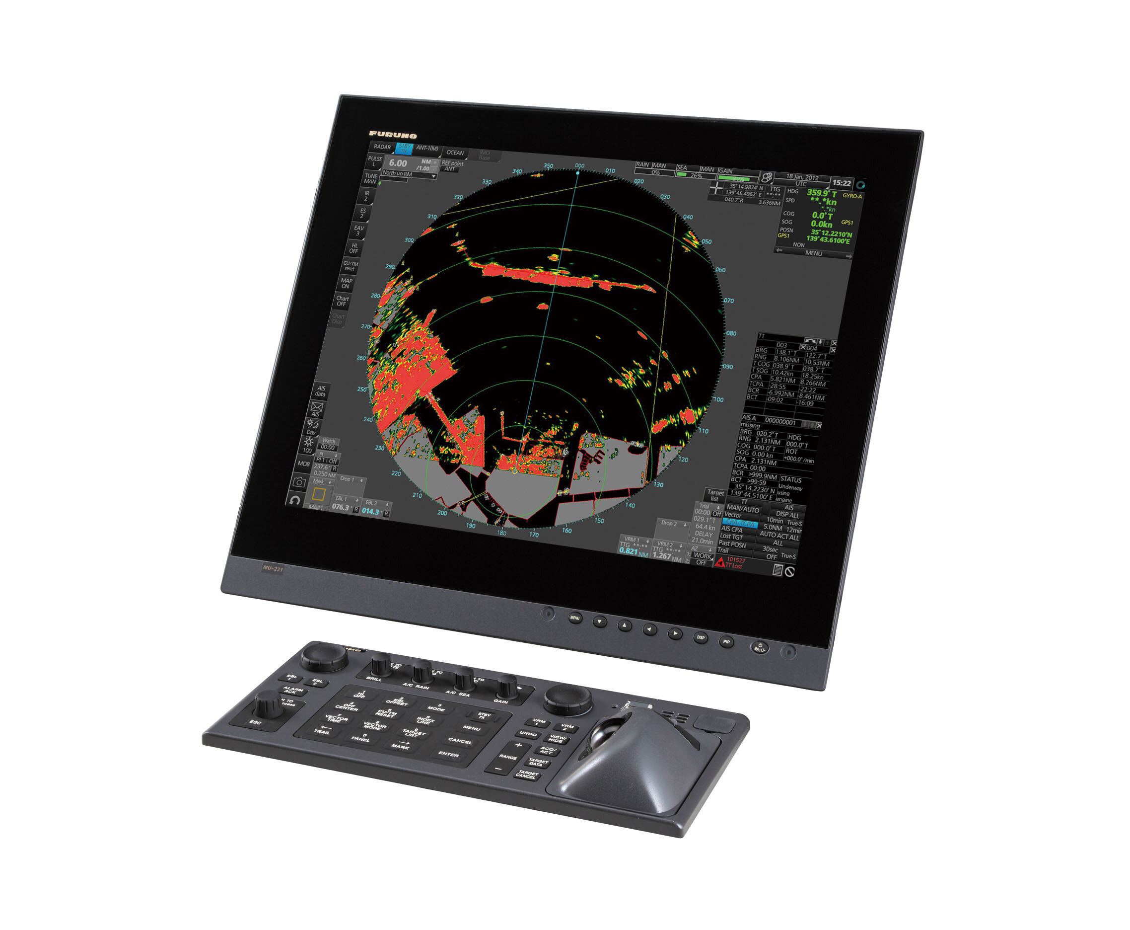 Radar maritimes sÃ©rie Model left