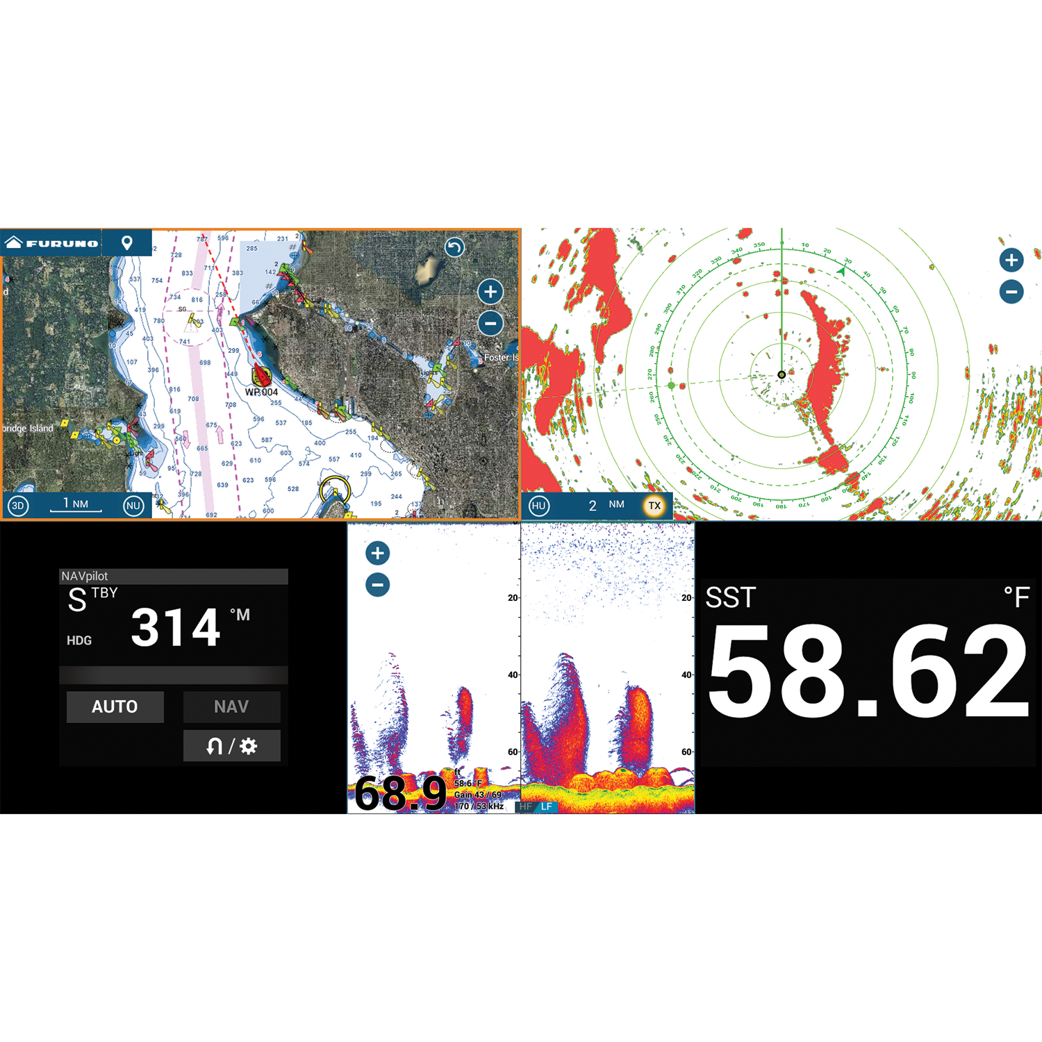 NAVNET TZTOUCHXL Screen shot